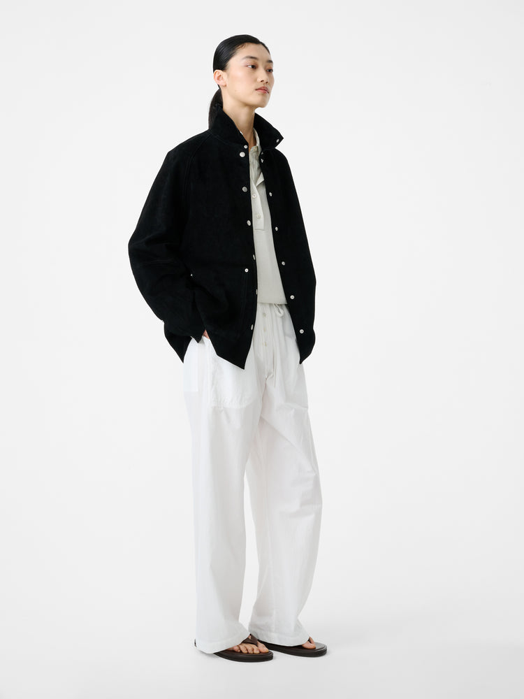 Dash Suede Jacket in Black - Studio Nicholson