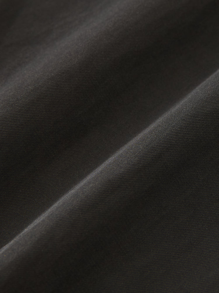 Delos Short Sleeve Viscose Shirt in Coal