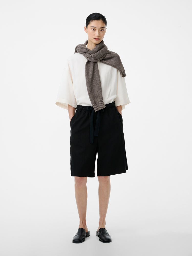 Demba Short in Black - Studio Nicholson