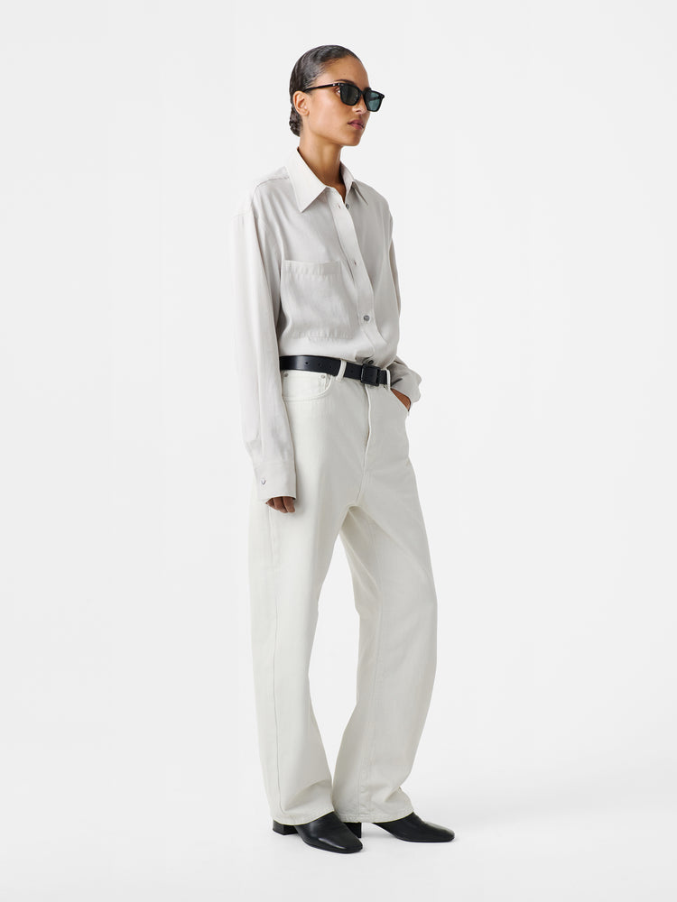 Denjo Denim Pant in Ice