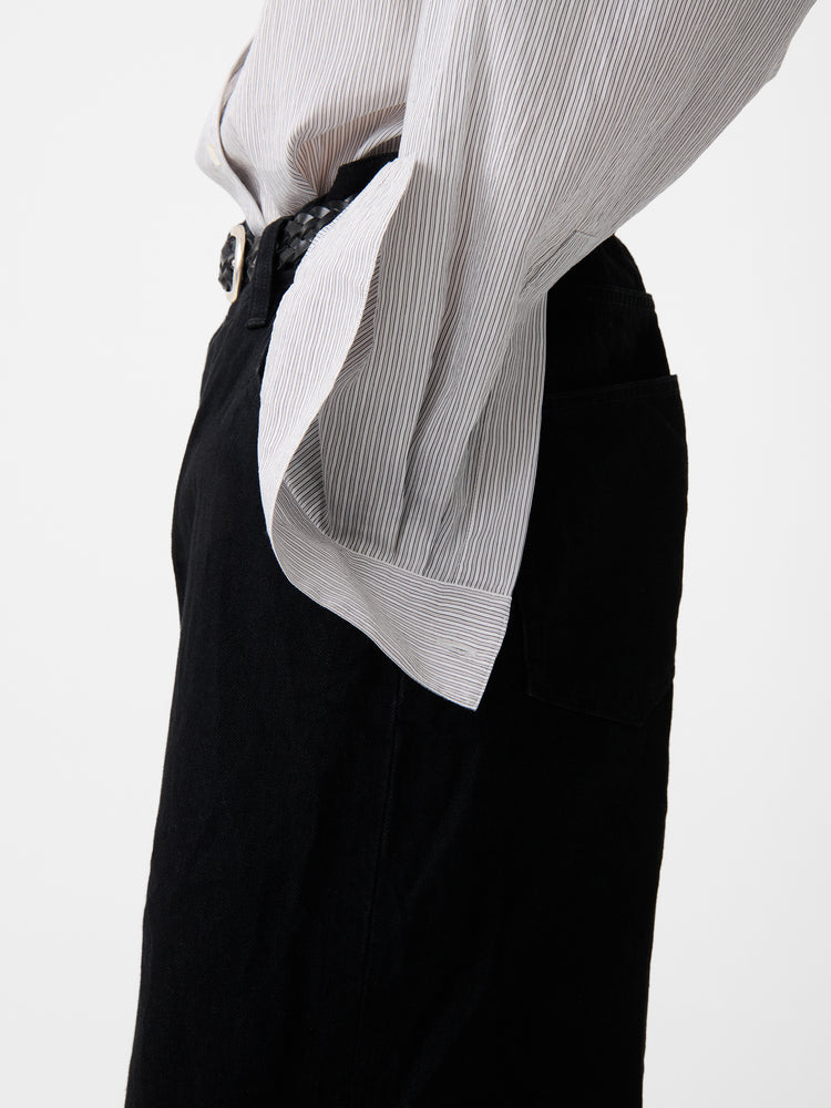 Dilys Shirt in Chalk Stripe