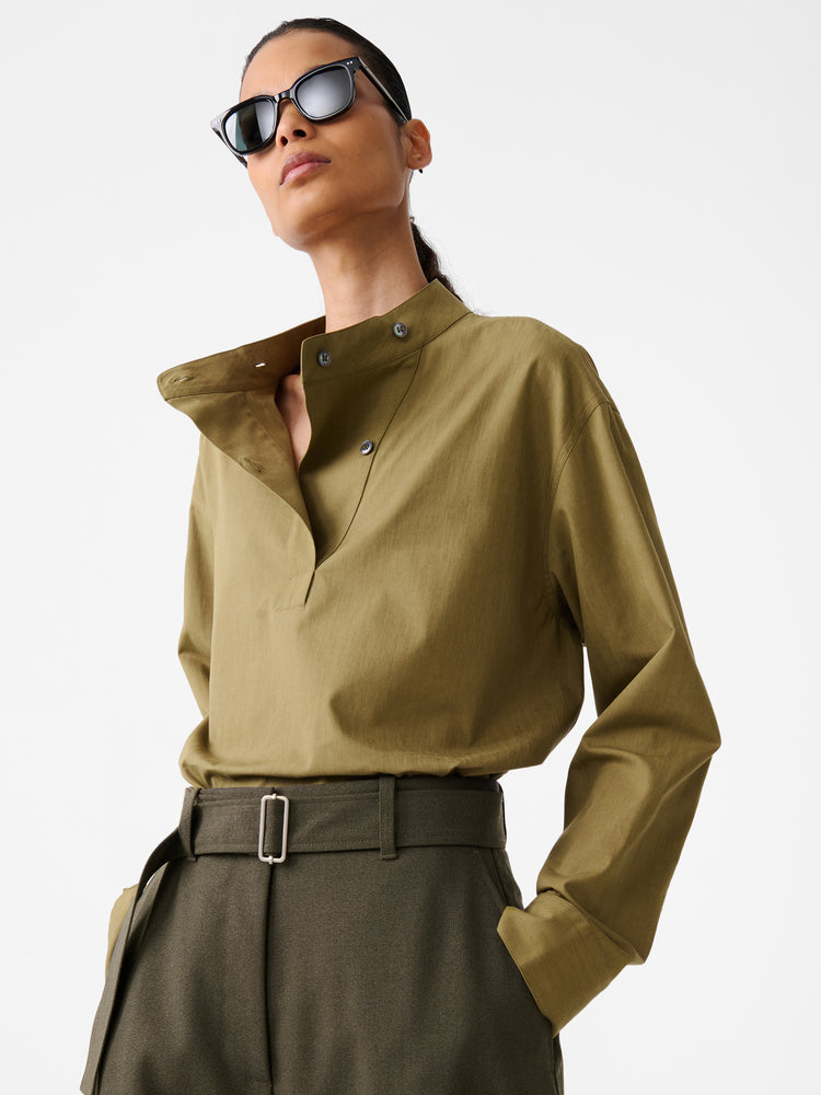 Dimas Shirt in Military Green