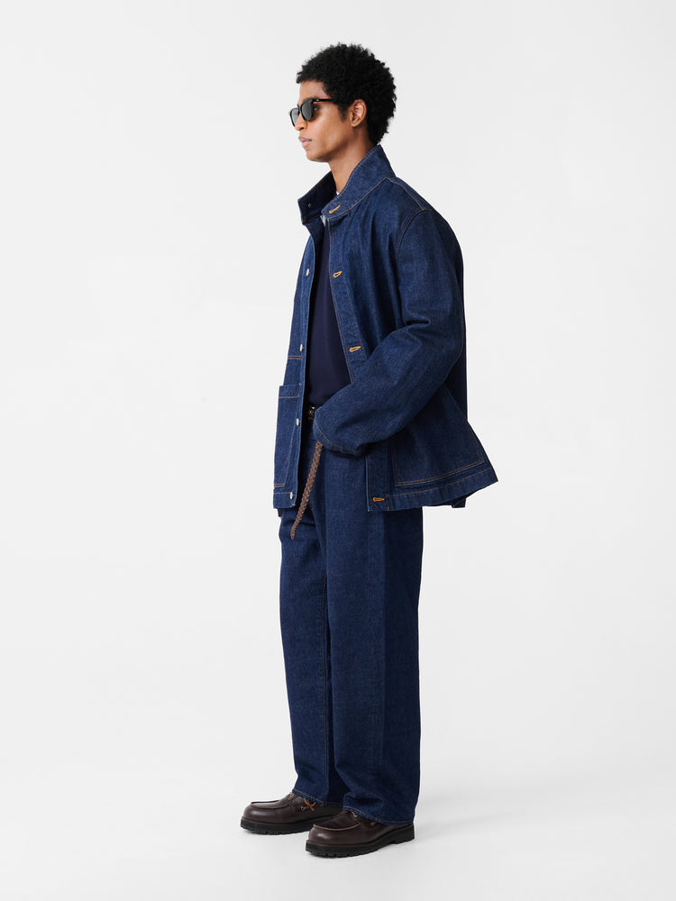District Denim Jacket in Indigo Wash