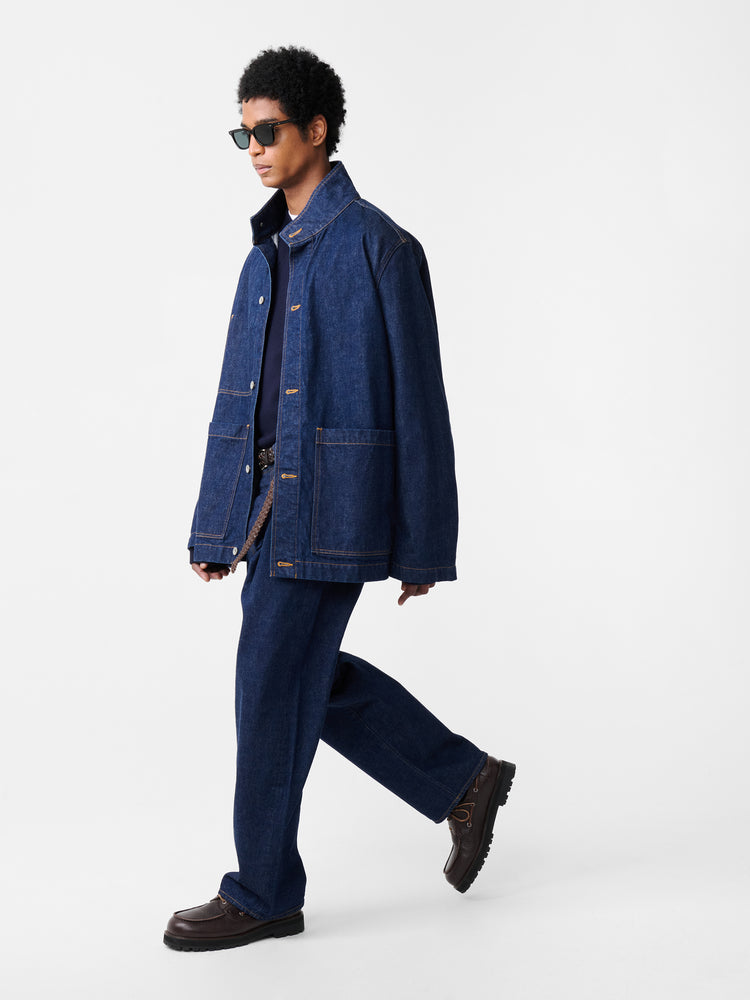 District Denim Jacket in Indigo Wash