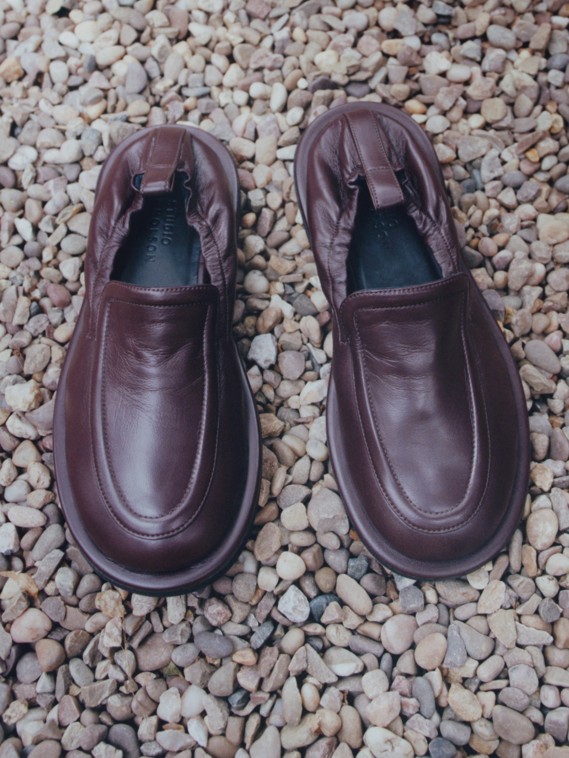 Men's Donovan Shoe in Oxblood (OLD BARCODES) - Studio Nicholson