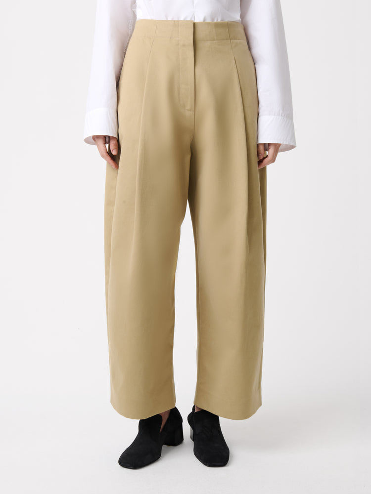 Dordoni Volume Pant in Tan