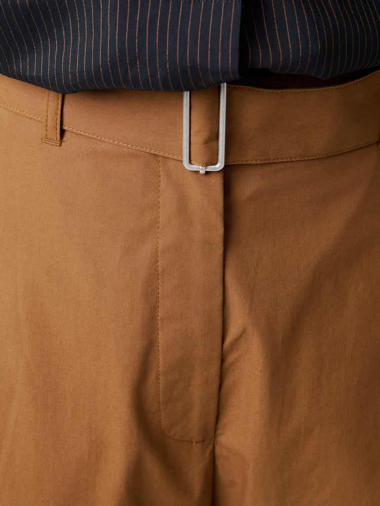 Doring Cotton Pant in Almond