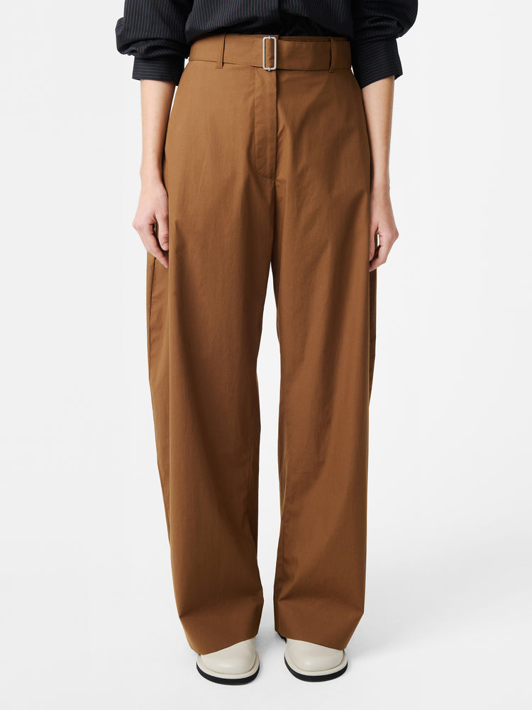 Doring Cotton Pant in Almond