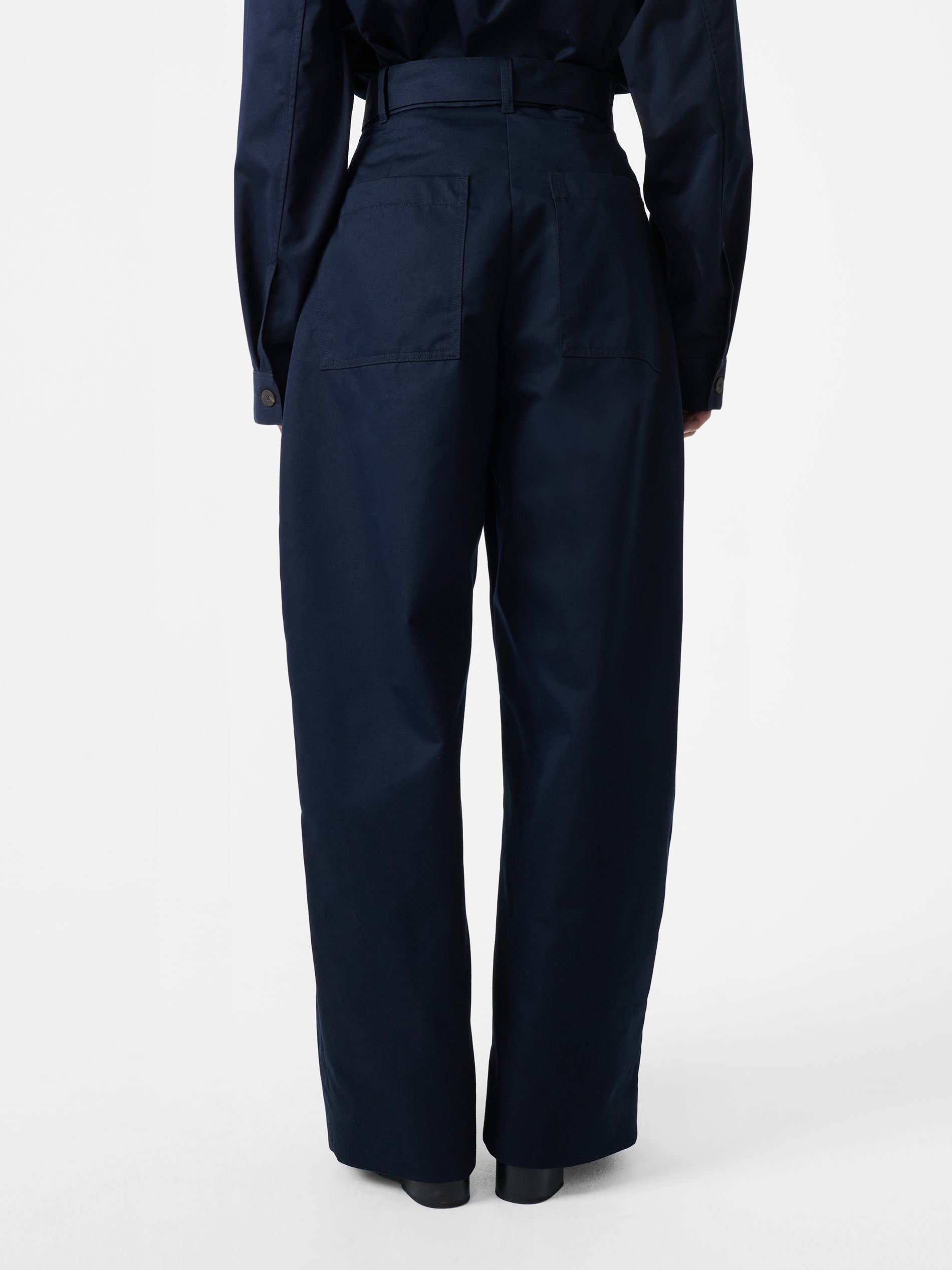 Doring Twill Pant in Darkest Navy - Studio Nicholson