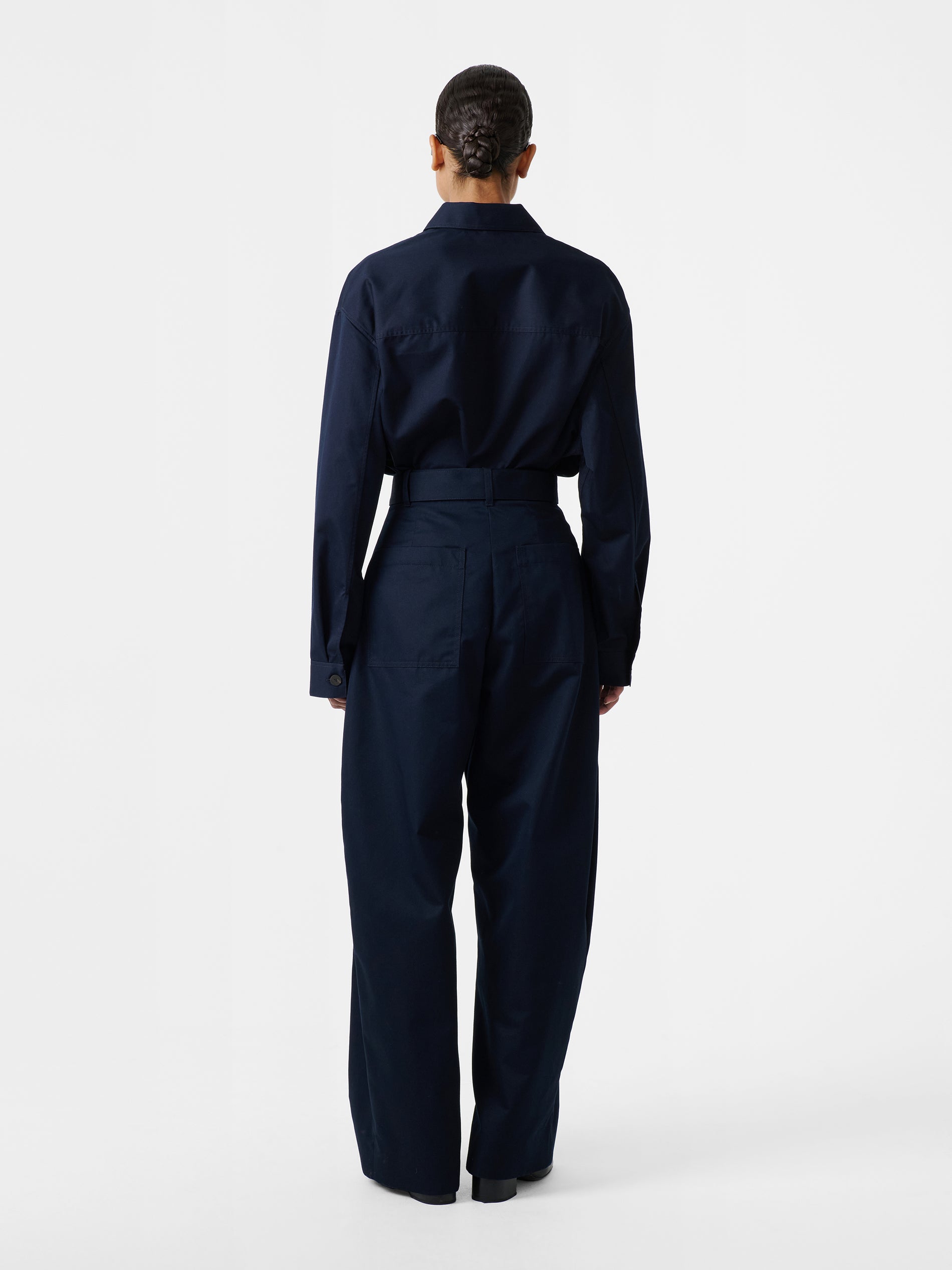 Doring Twill Pant in Darkest Navy - Studio Nicholson