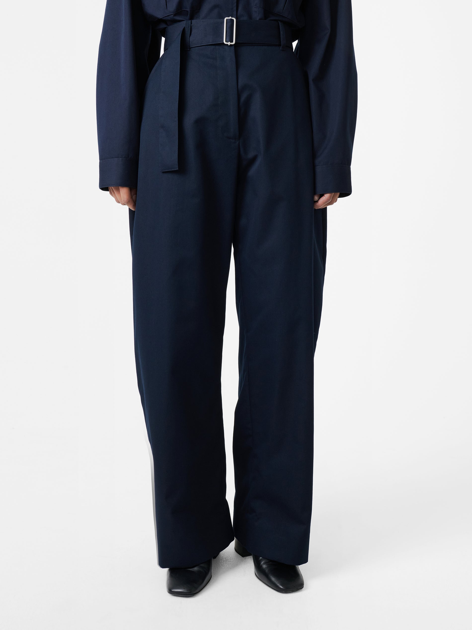 Doring Twill Pant in Darkest Navy - Studio Nicholson