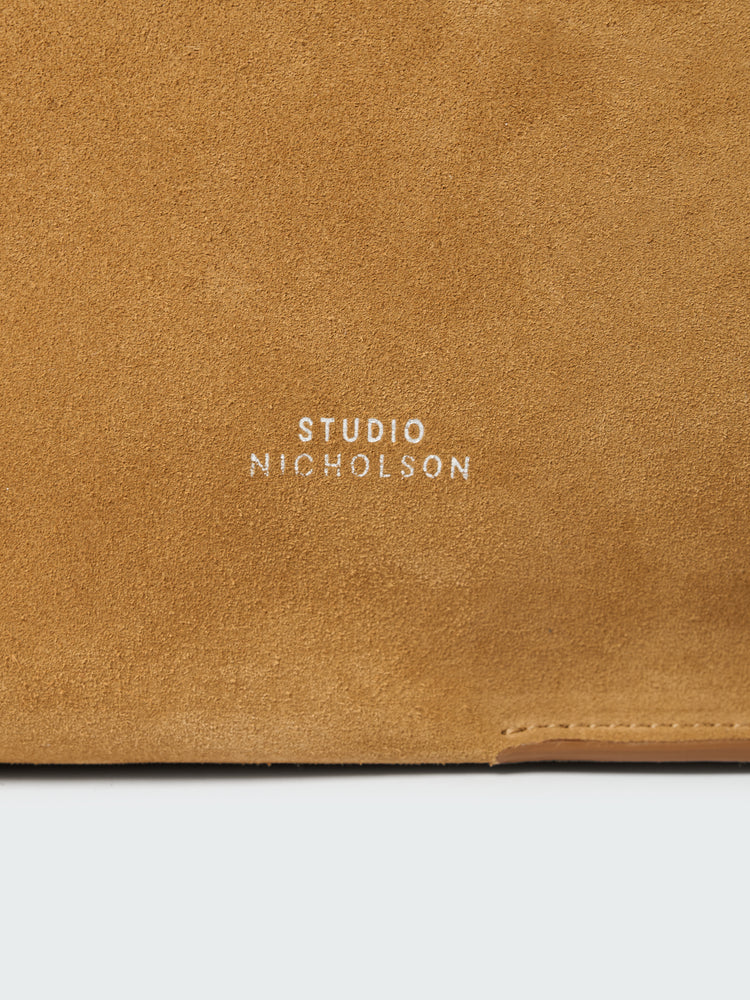 Doublet Suede Bag in Sand