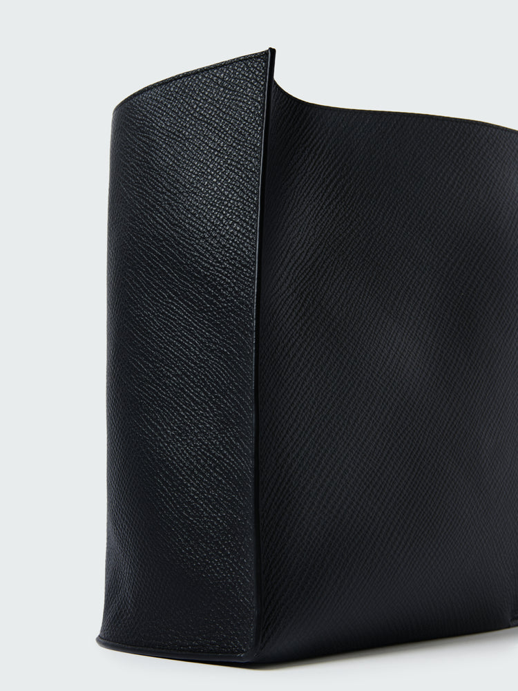 Doublet Leather Bag in Black