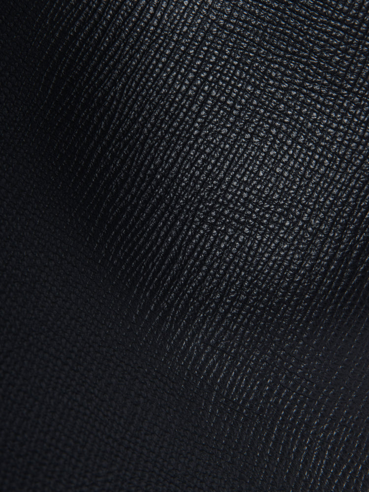 Doublet Leather Bag in Black