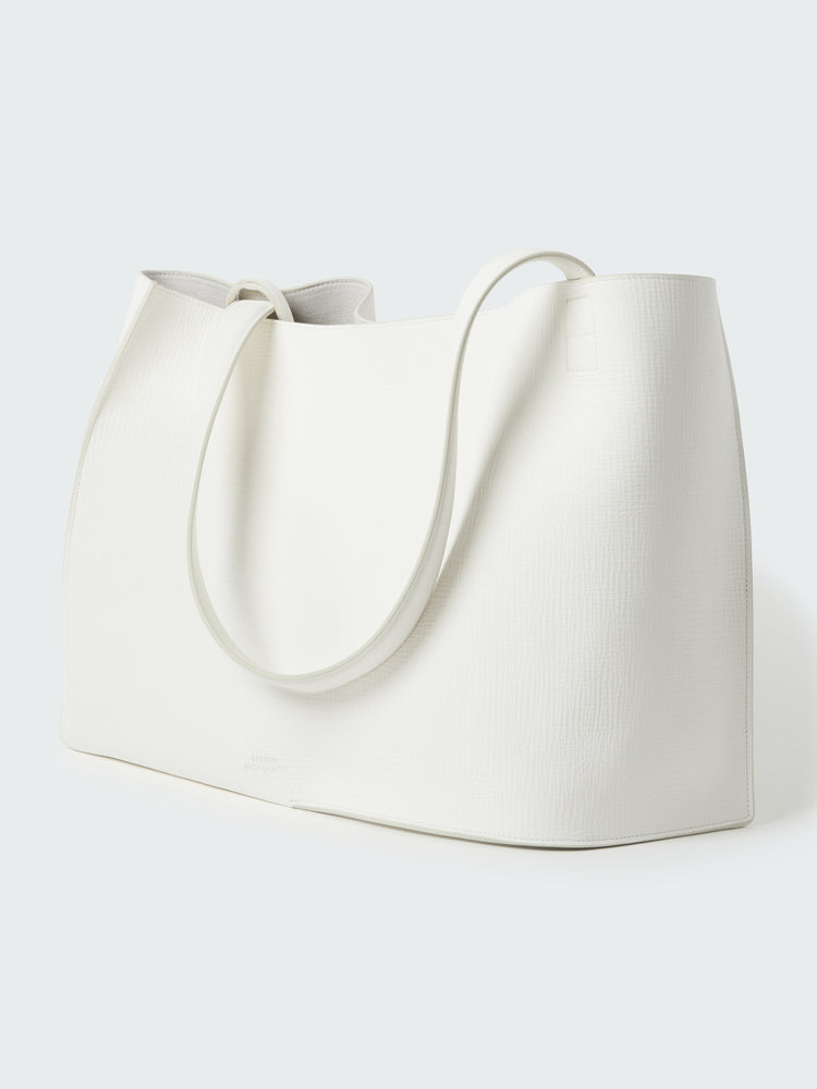 Doublet Leather Bag in Parchment