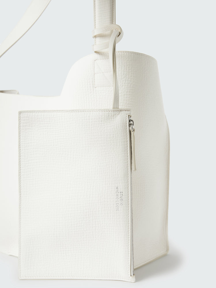 Doublet Leather Bag in Parchment