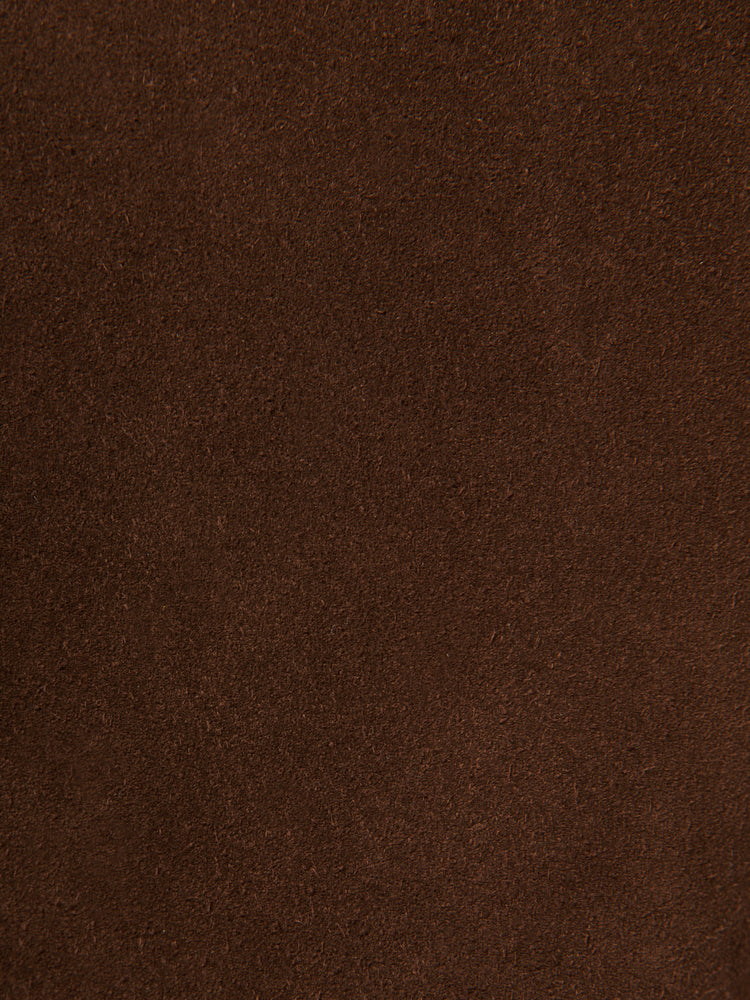 Doublet Suede Bag in Cocoa