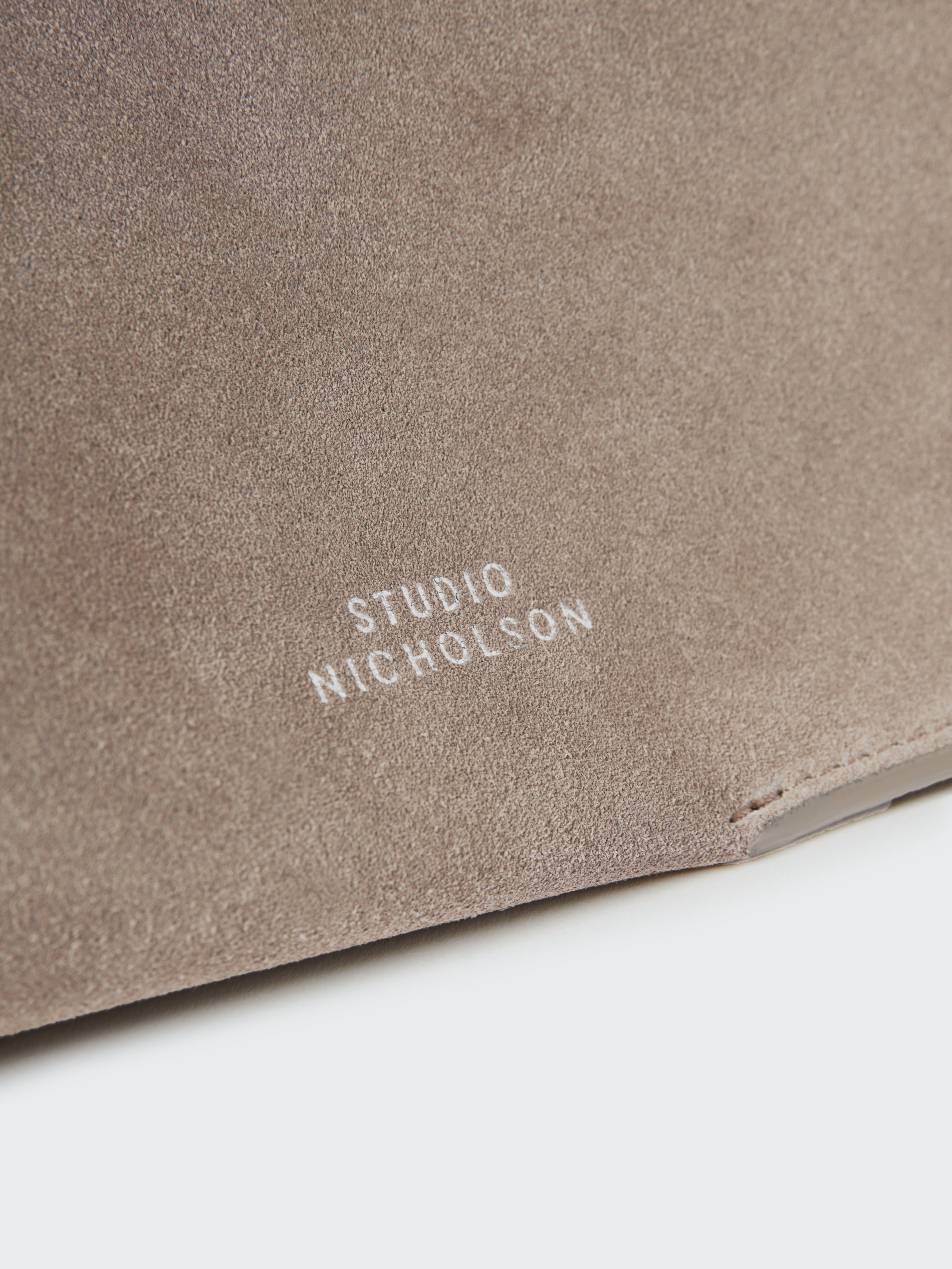 Doublet Suede Bag in Clay - Studio Nicholson