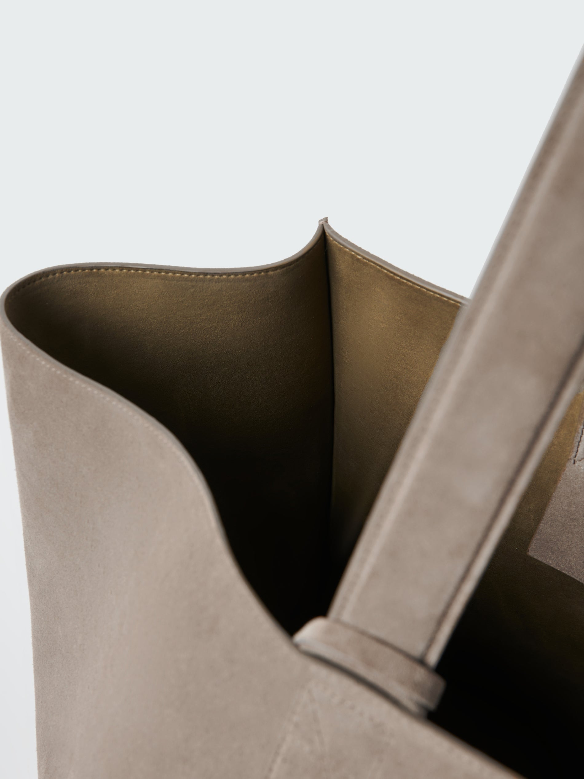 Doublet Suede Bag in Clay - Studio Nicholson