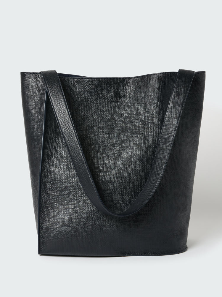 Doublet Type 2 Leather Bag in Darkest Navy