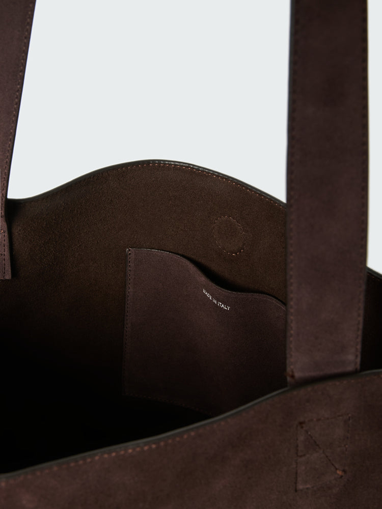 Doublet Type 2 Suede Bag in Conker