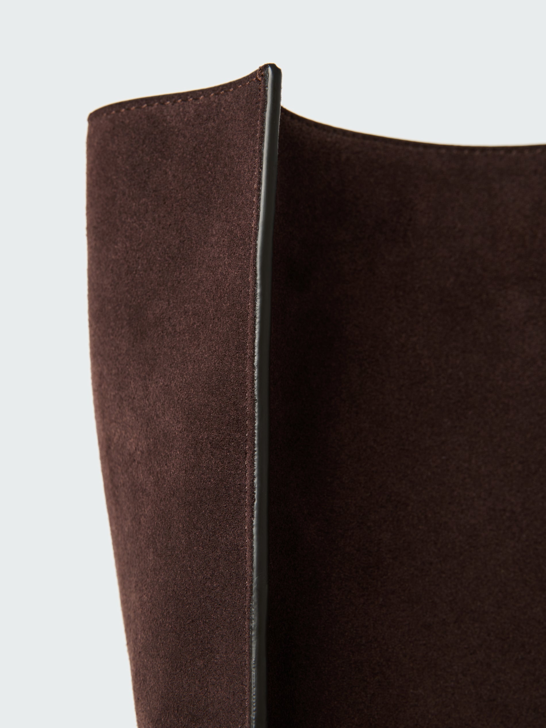 Doublet Type 2 Suede Bag in Conker