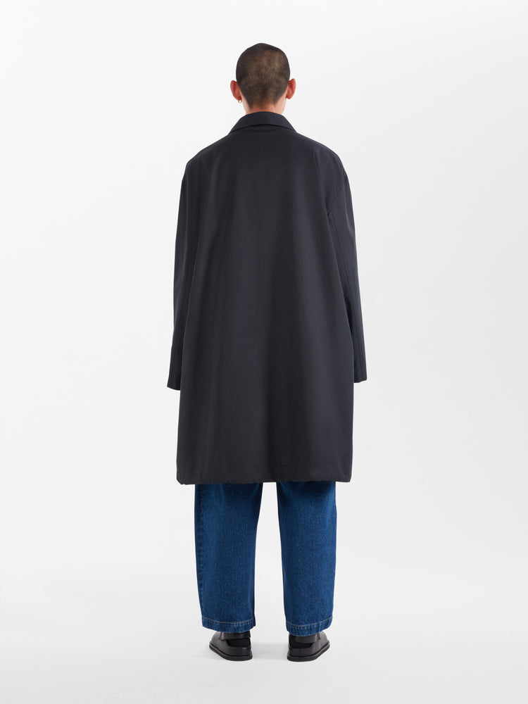Drive Coat in Dark Navy