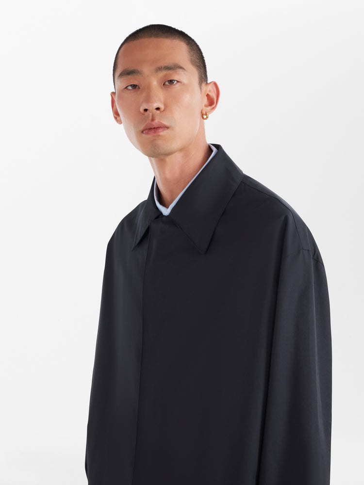 Drive Coat in Dark Navy