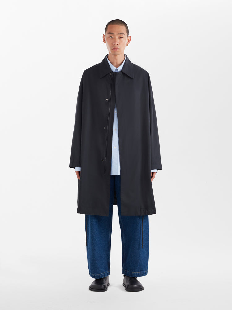 Drive Coat in Dark Navy