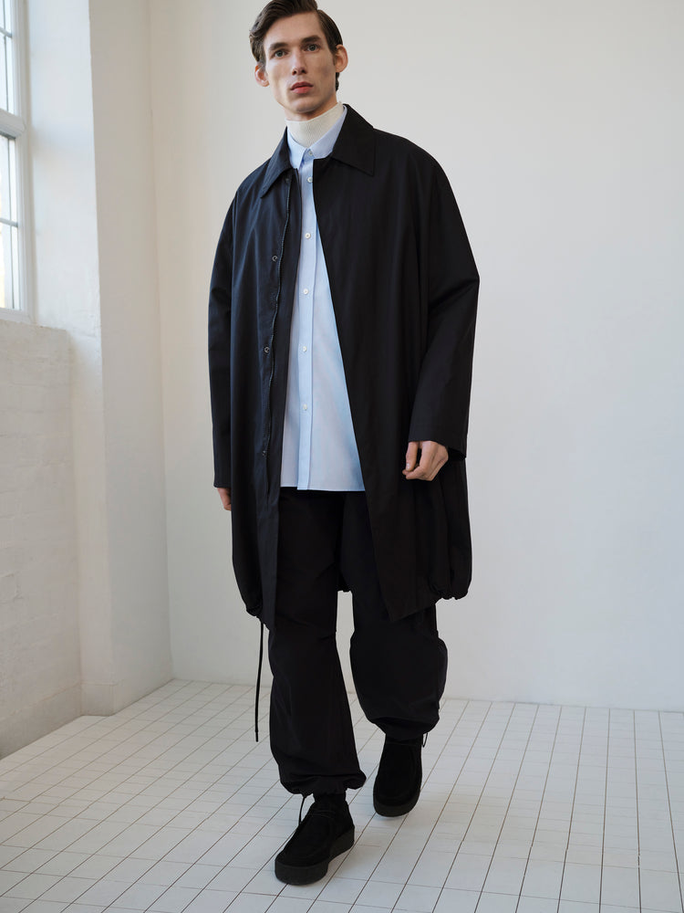 Drive Coat in Dark Navy