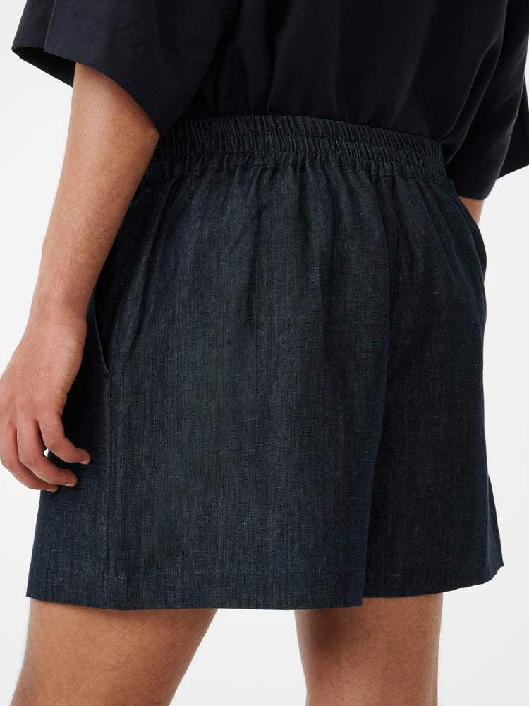 Elio Short in Indigo - Studio Nicholson