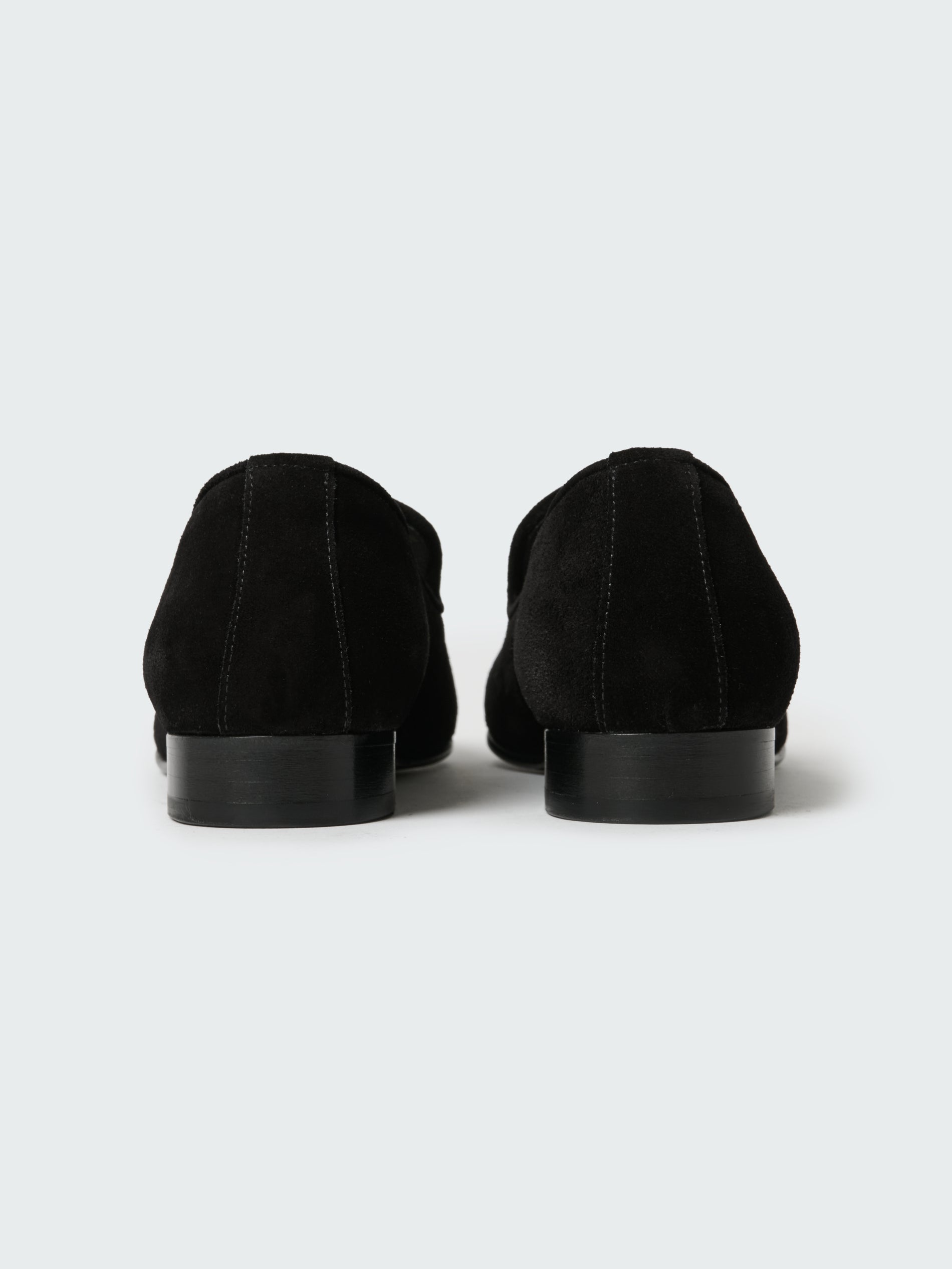 Elkann Suede Loafer in Black