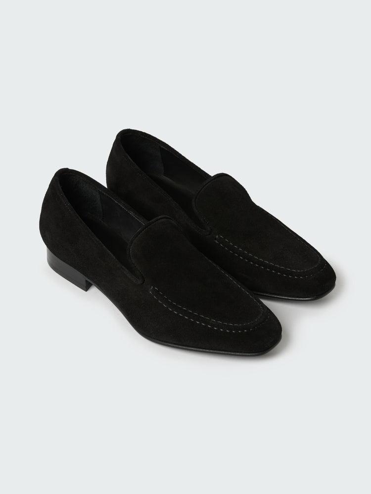 Elkann Suede Shoe in Black