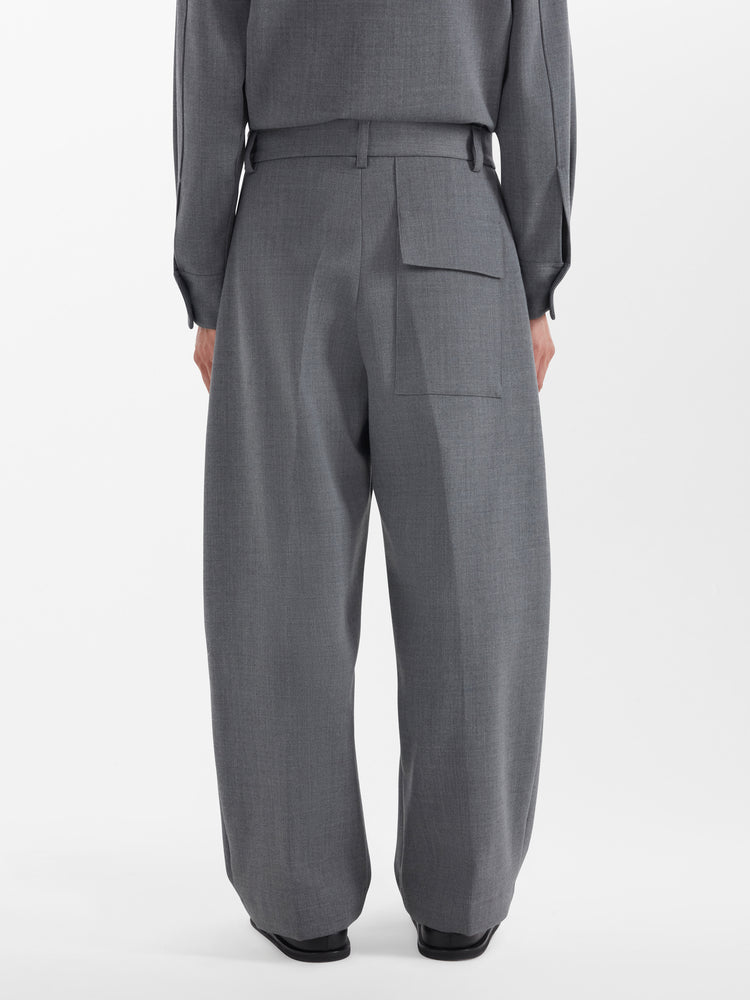 Ellis Pant in Grey Marl