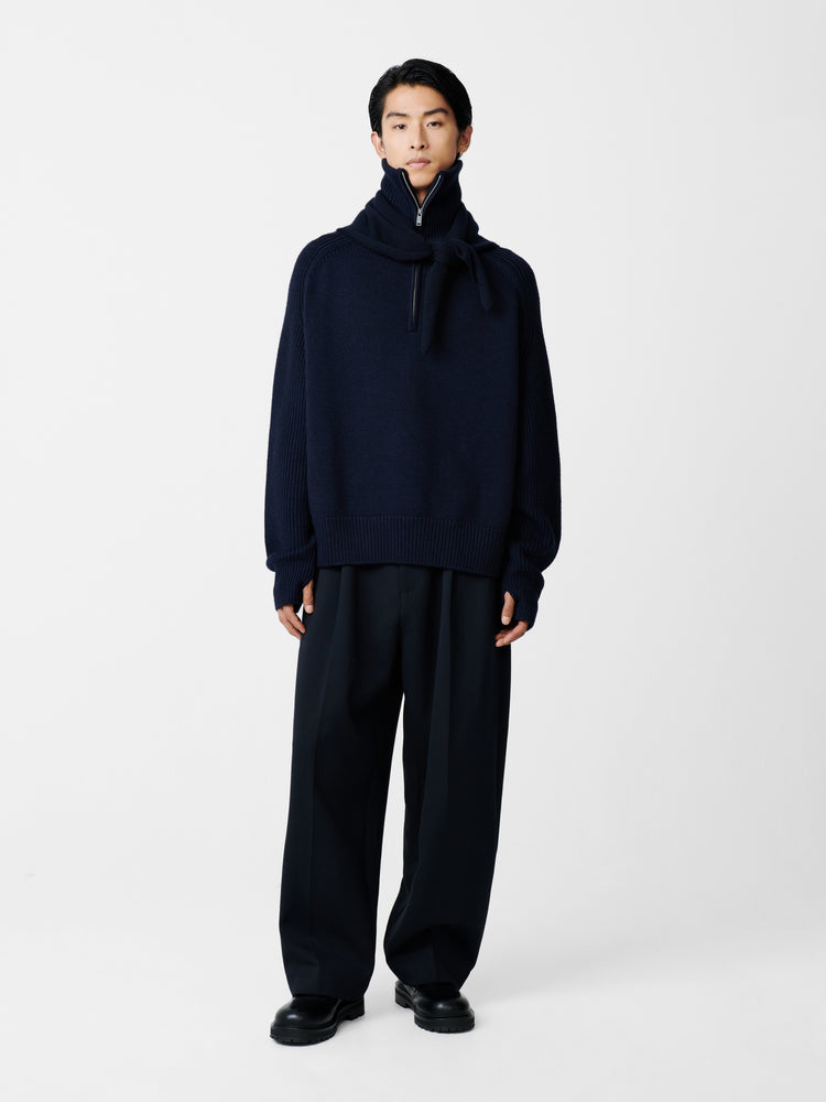 Ellis Pant in Darkest Navy - Studio Nicholson