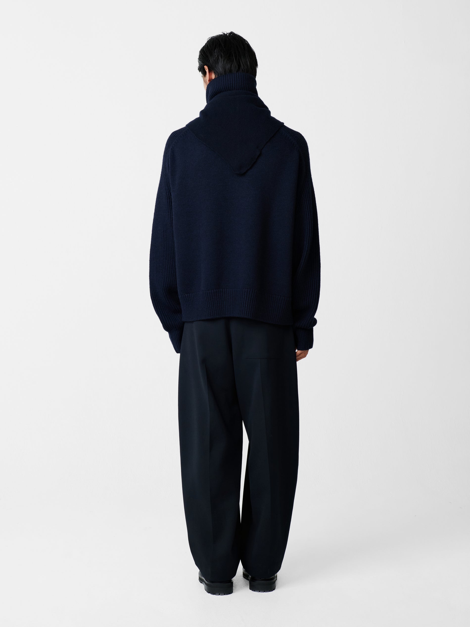 Ellis Pant in Darkest Navy - Studio Nicholson