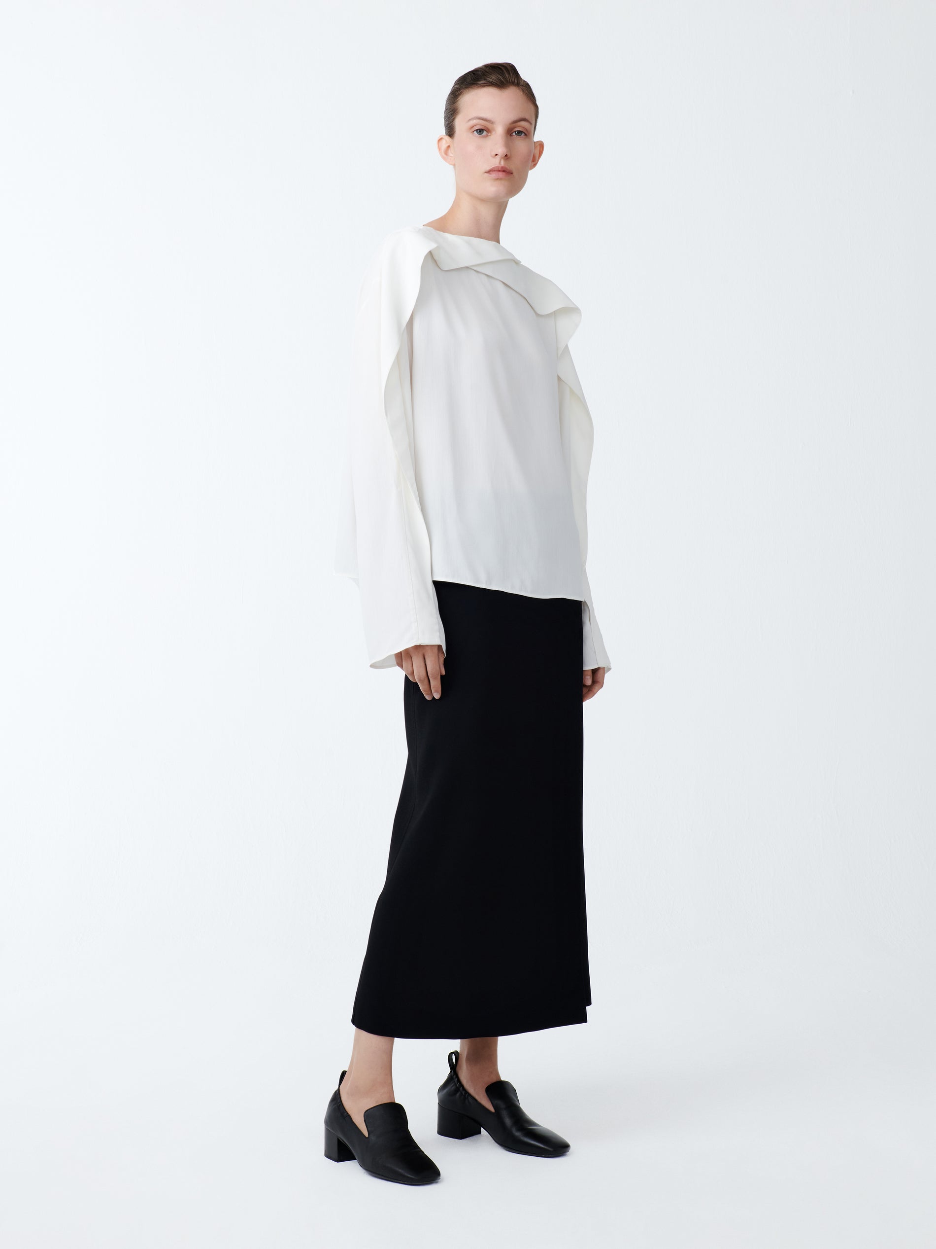 Emmet Top in Parchment - Studio Nicholson