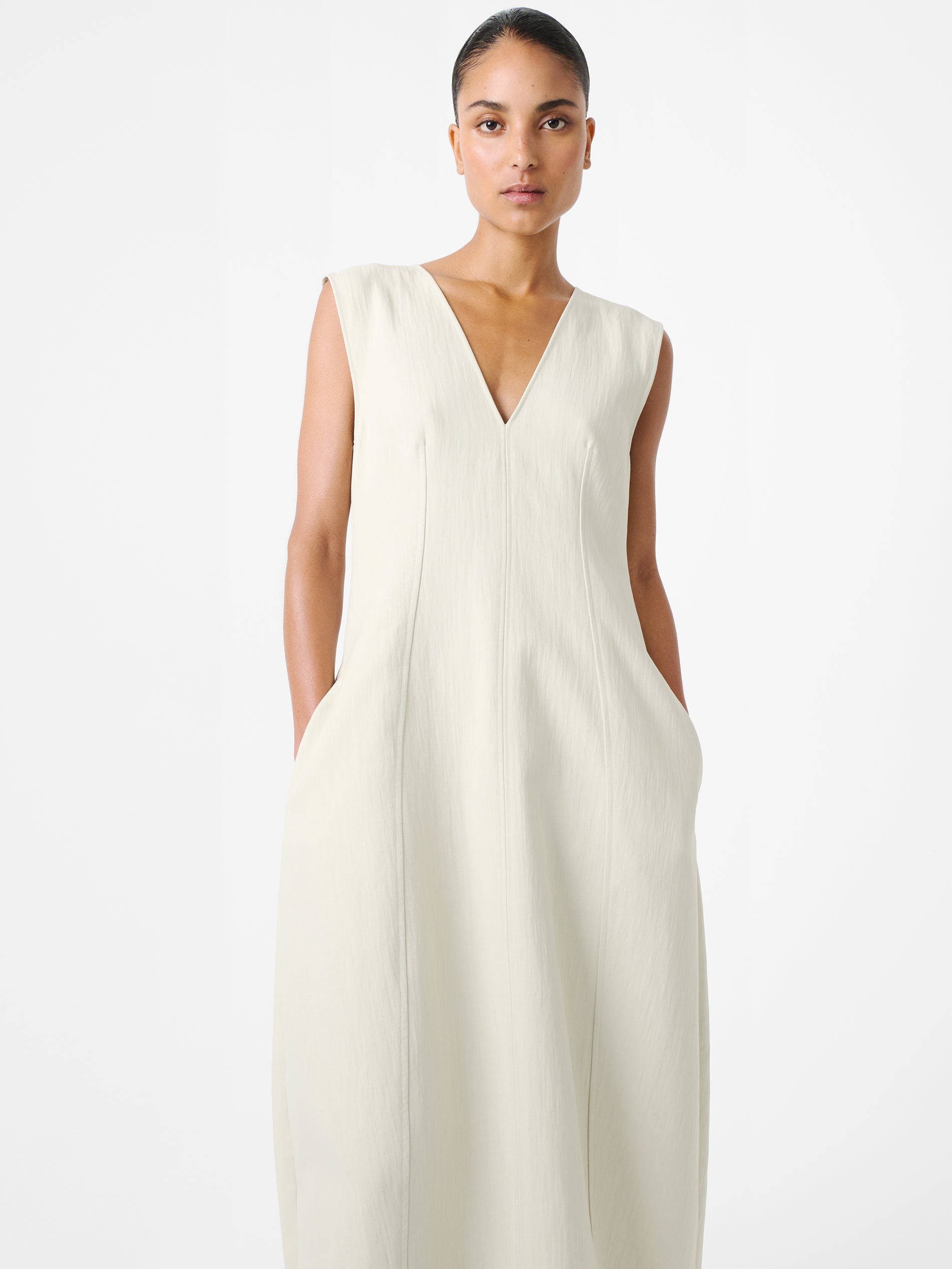 Enna Dress in Dove - Studio Nicholson