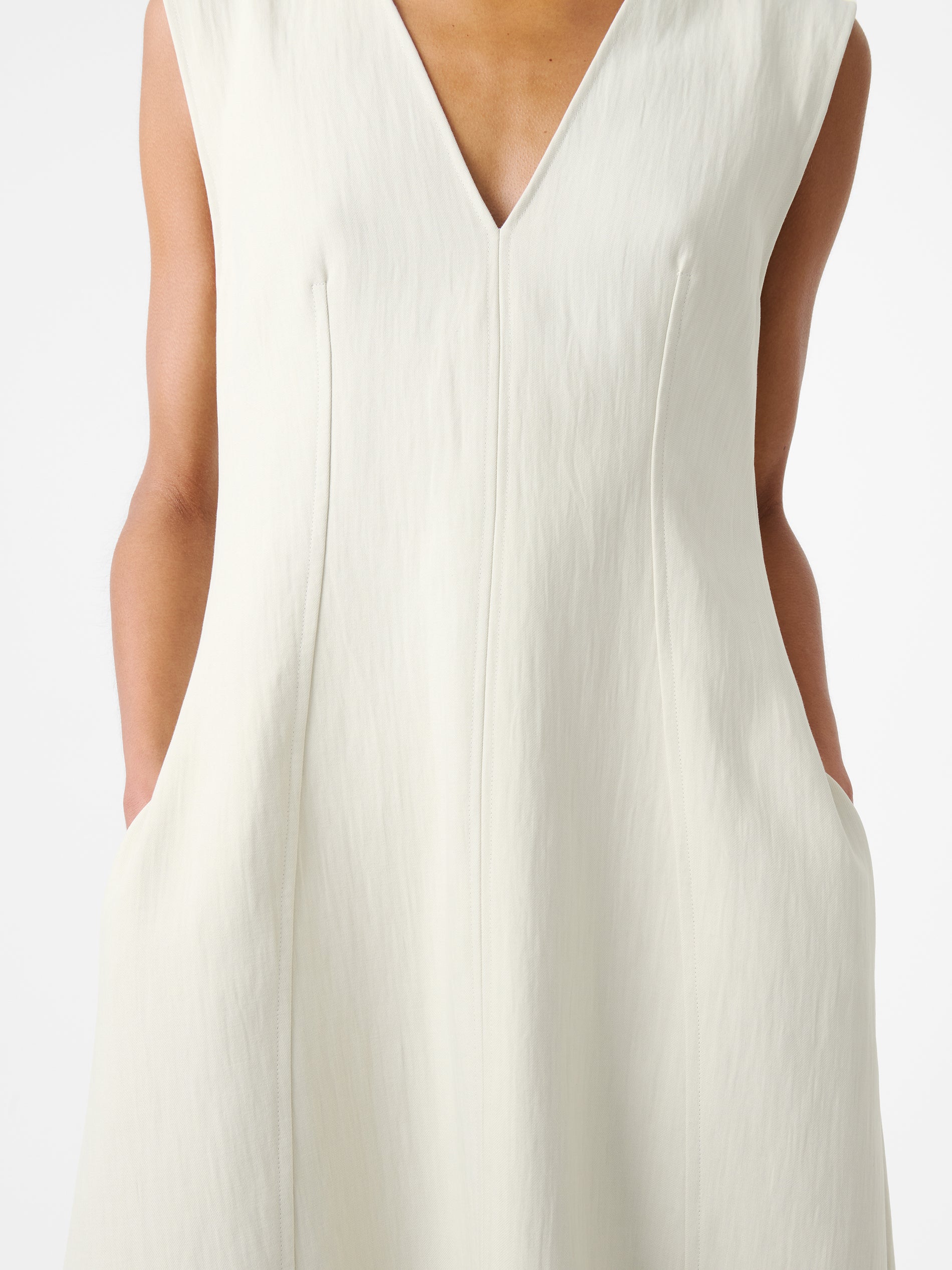 Enna Dress in Dove - Studio Nicholson