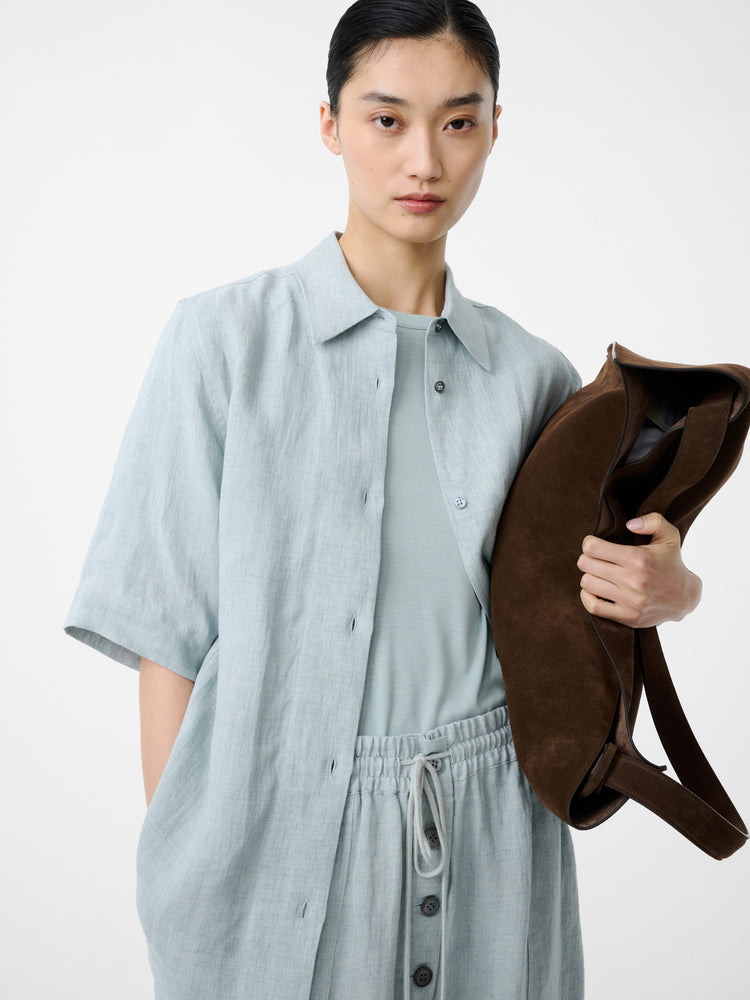 Estes Shirt in Spearmint - Studio Nicholson