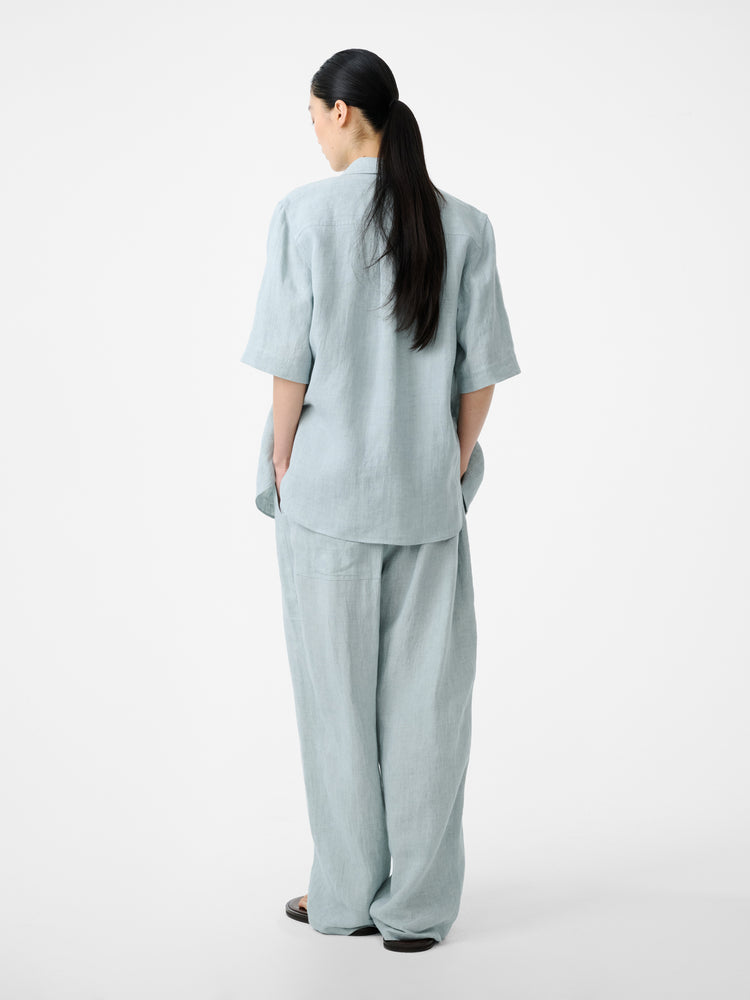 Estes Shirt in Spearmint - Studio Nicholson