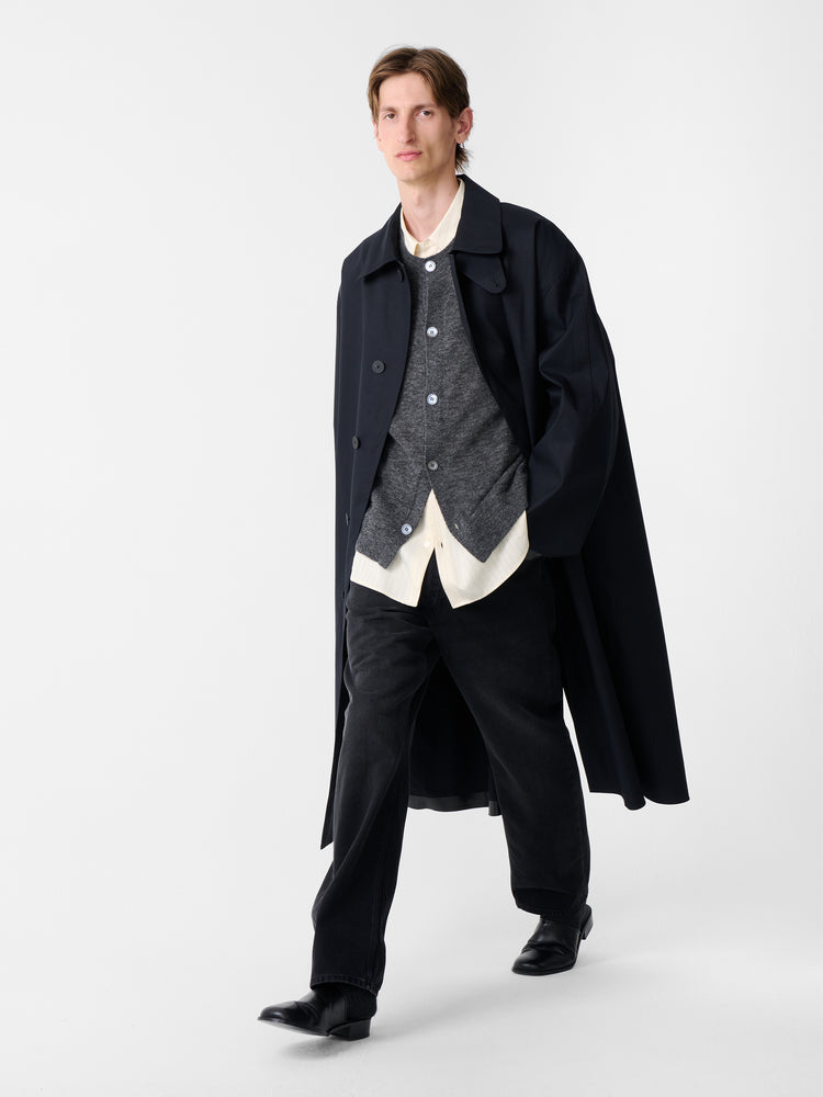 SN x Mackintosh Ettrick Mac Coat in Navy