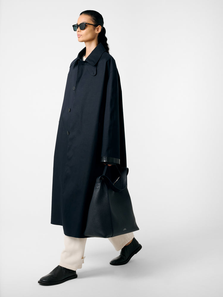 SN x Mackintosh Ettrick Mac Coat in Navy