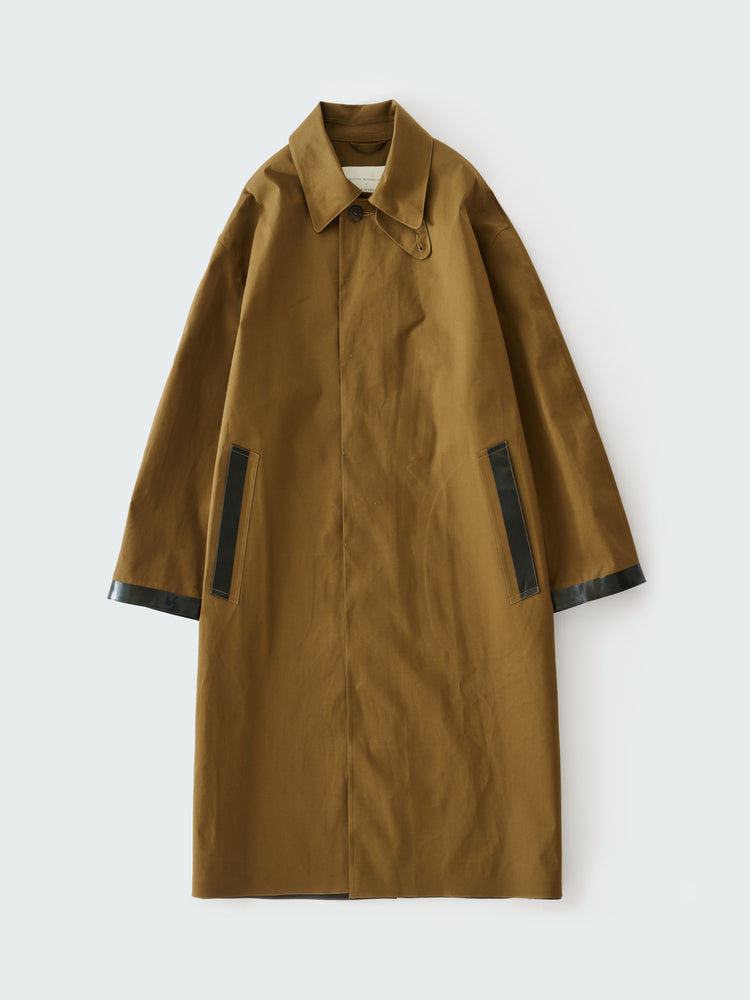 SN x Mackintosh Ettrick Mac Coat in Peat