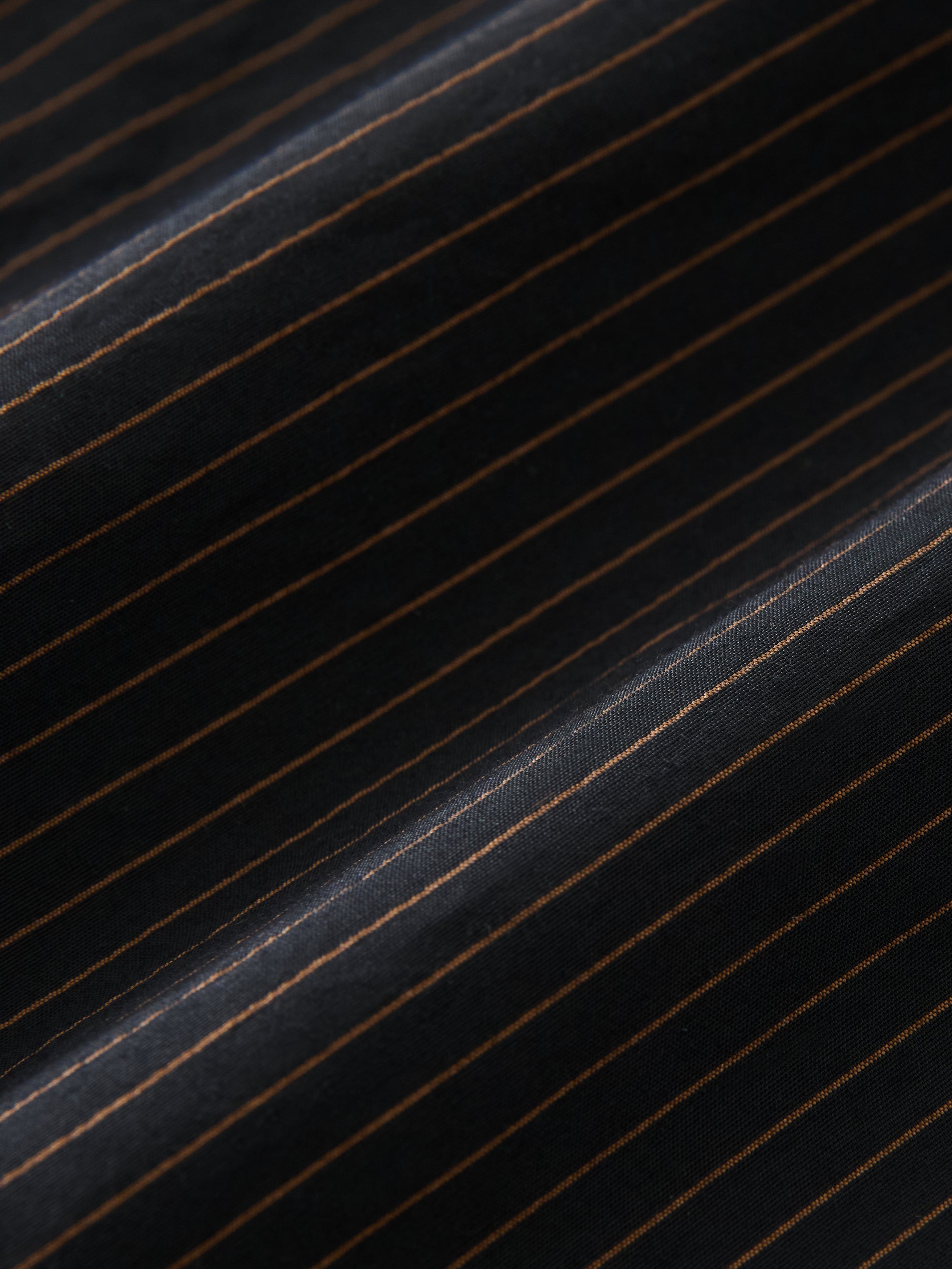 Faber Shirt in Darkest Navy / Almond Stripe