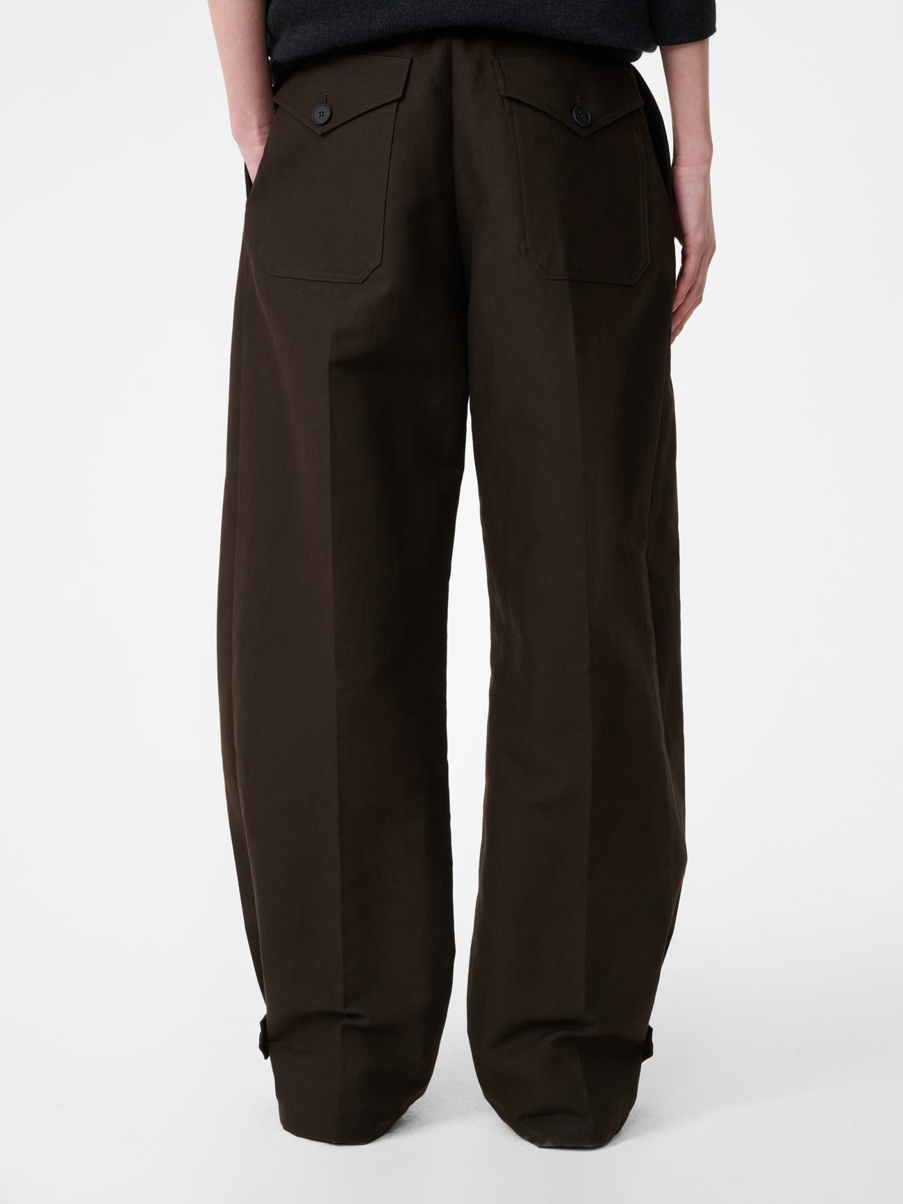 Faron Belted Pant in Malt