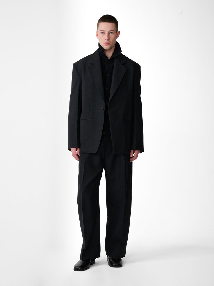 Fenn Wool Jacket in Flint