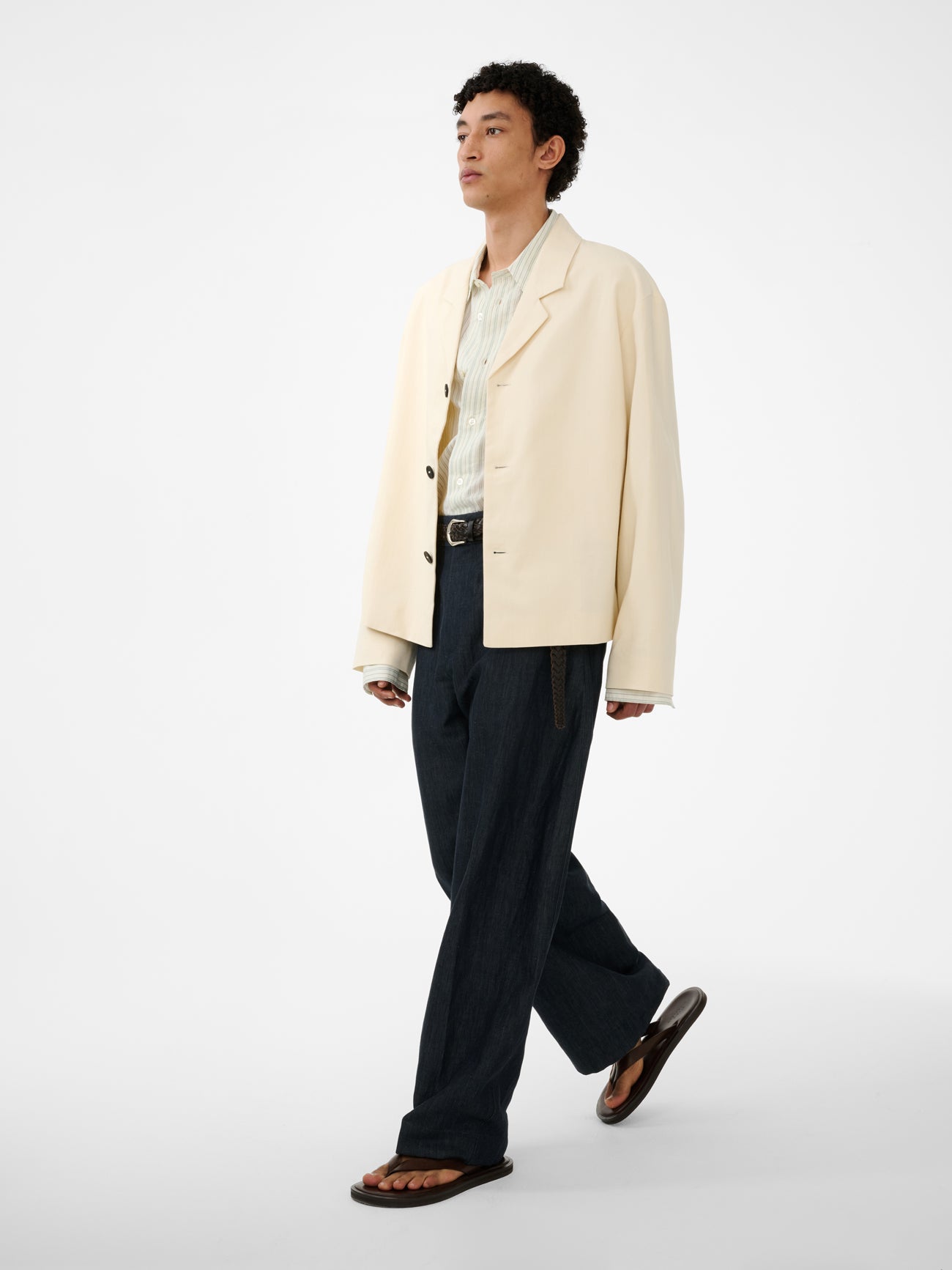 Ferro Jacket in Antique White – Studio Nicholson