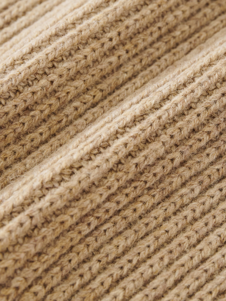 Fife Hooded Scarf in Oatmeal