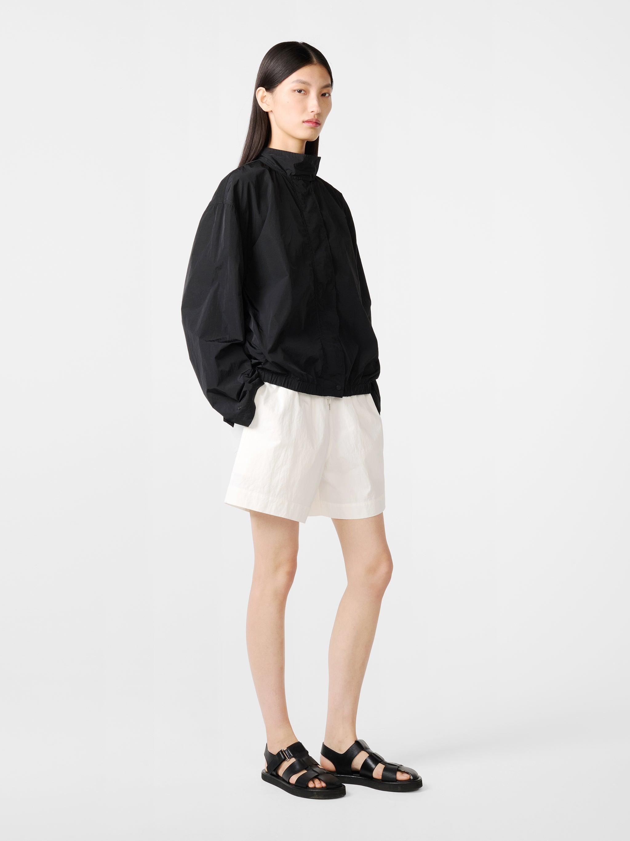 Flux Jacket in Black– Studio Nicholson Flux Jacket in Black– Studio Nicholson
